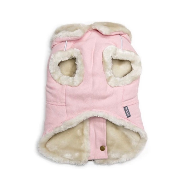 DOGOPET FURRY RUNNER COAT PINK SIZE S - Picture 3 of 11